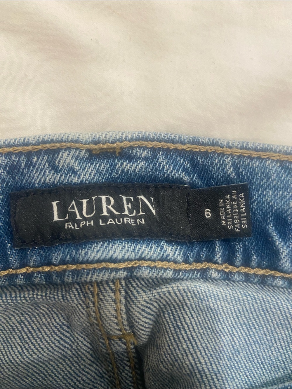 Ralph Lauren Light Blue Denim Jeans